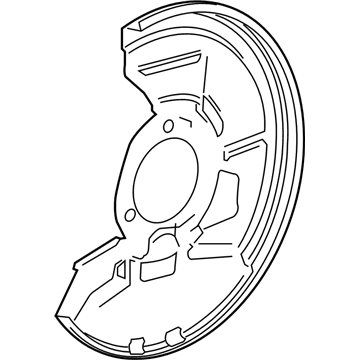 Cadillac 22740124 Backing Plate