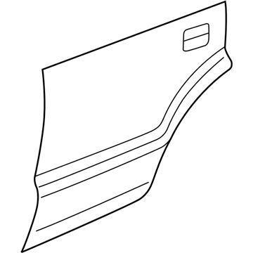 GM 15189770 Panel, Rear Side Door Outer