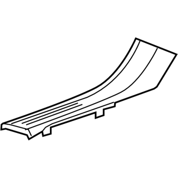 Chevy 22884841 Rear Sill Plate