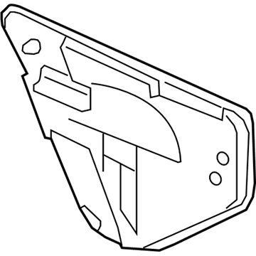 Chevy 22797920 Water Deflector