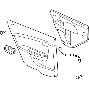 Chevy 20833591 Door Trim Panel