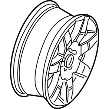 Saturn 9595481 Wheel, Alloy