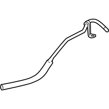 Cadillac 20792485 Lower Return Hose