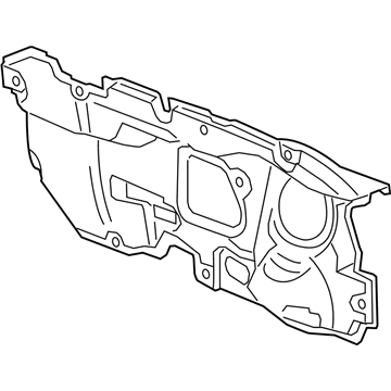 GM 23424741 Insulator, Dash Panel Outer