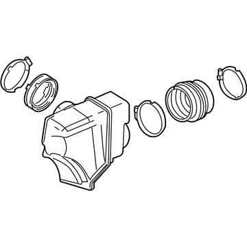 Cadillac 25757294 Resonator Assembly