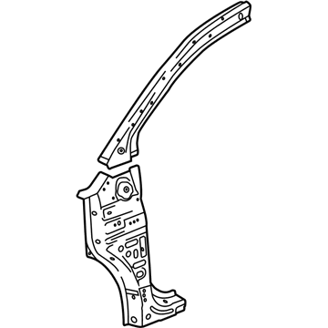 GM 94525913 Reinforcement Assembly, Body Hinge Pillar Outer Panel