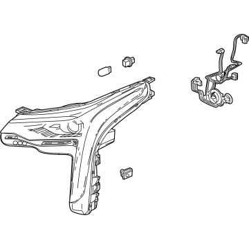 GM 84977277 Headlamp Assembly, Front