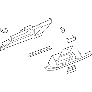 Chevy 20925882 Glove Box Assembly