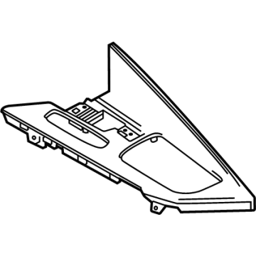 GM 84794339 Plate Assembly, F/Flr Cnsl Tr *Adrenaline Rd