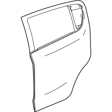 GM 42341606 Panel, Rear Side Door Outer (Rh)