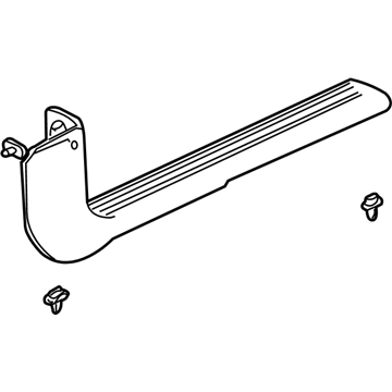 GM 25711480 Retainer Assembly, Front Side Door Opening Floor Carpet *Black