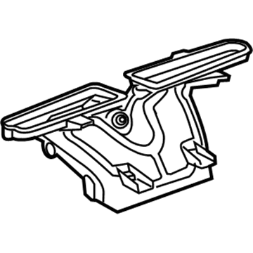 Cadillac 84010168 Defroster Nozzle