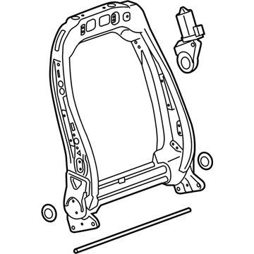 GMC 13518923 Seat Back Frame