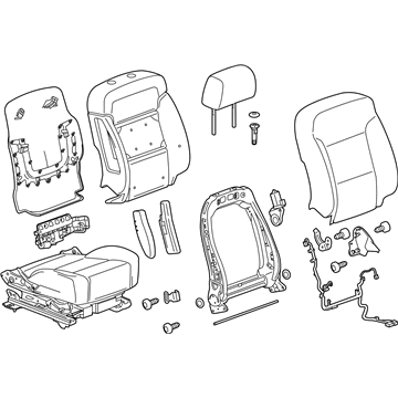 GMC 84170643 Seat Assembly