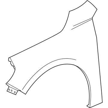 GM 84166456 Fender,Front