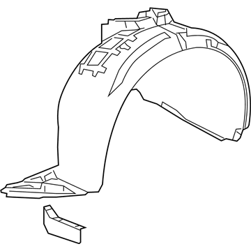 GM 84062805 Liner Assembly, Front Wheelhouse