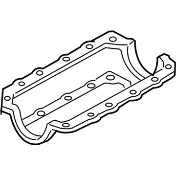 Pontiac 12568549 Oil Pan Gasket