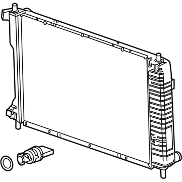 Chevy 25952758 Radiator