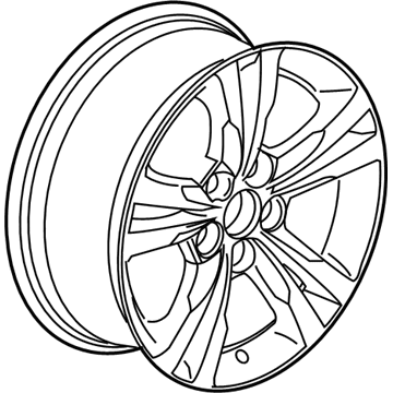 Chevy 23406147 Wheel, Alloy