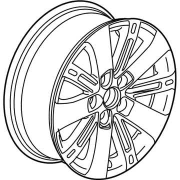 Chevy 22863506 Wheel, Alloy