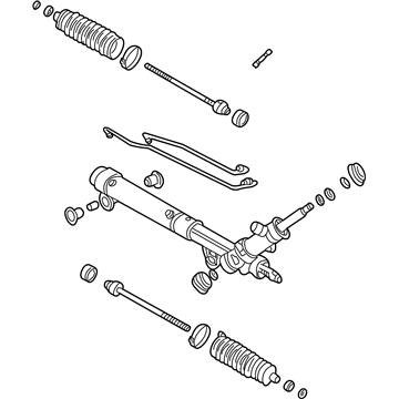 2003 Pontiac Aztek Rack And Pinion - 19330442