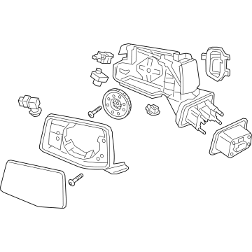 Chevy 84823218 Mirror Assembly