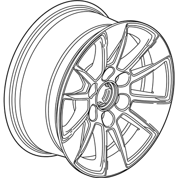 GMC 23376216 Wheel, Alloy