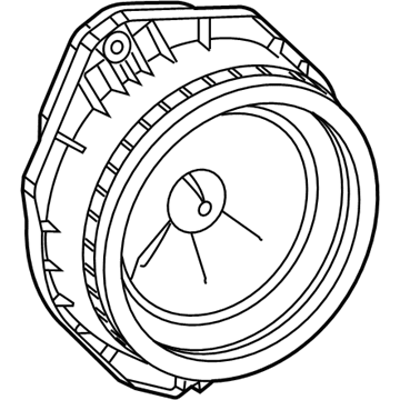 Chevy 92256488 Front Driver Speaker