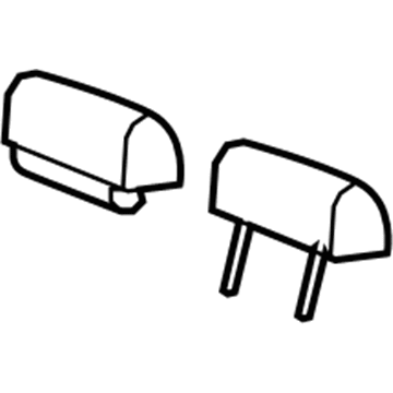 GMC 20758013 Headrest