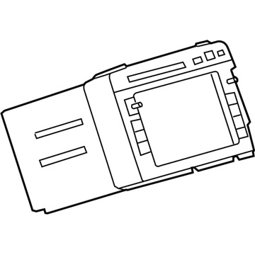 GM 20961130 Radio Assembly, Amplitude Modulation/Frequency Modulation Stereo & Clock & Audio Disc