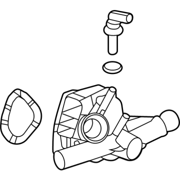 Chevy 55512491 Water Outlet