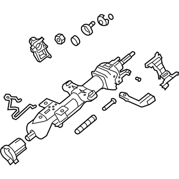 GMC 25798016 Steering Column