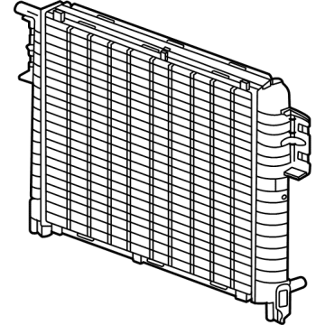 Chevy 84693040 Auxiliary Radiator