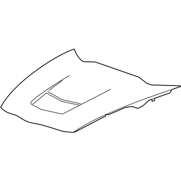 Chevy 23250593 Hood