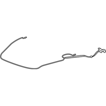 Chevy Corvette Hood Cable - 23289423