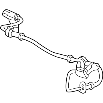 Cadillac 84460906 ABS Sensor