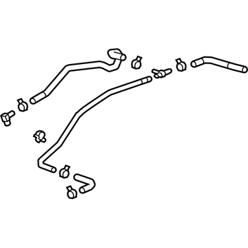 Chevy 84914045 Overflow Hose