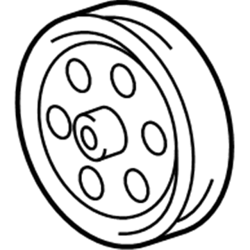 GMC Canyon Water Pump Pulley - 12643468