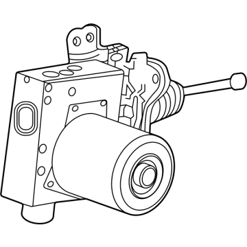 Chevy 87814463 ABS Control Unit