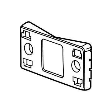 Chevy 23440699 License Bracket