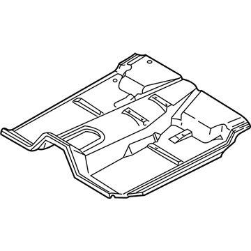 1999 Chevy K2500 Floor Pan - 15715985