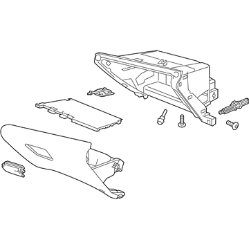 Buick 23338726 Glove Box Assembly