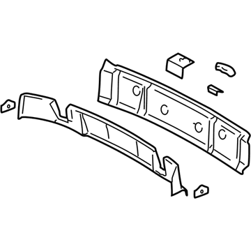 Pontiac 15218735 Rear Sill