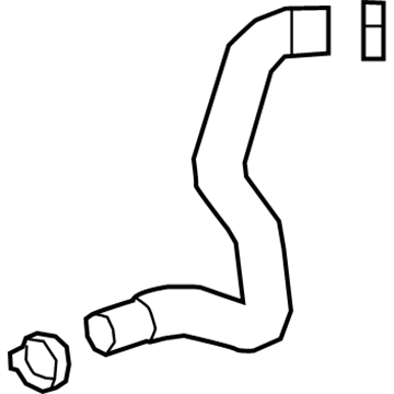 GMC 84914035 Lower Hose