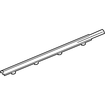 GM 84291968 Molding Assembly, Front Side Door Window Belt Reveal