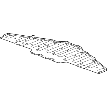 GM 85537427 REINFORCEMENT ASM-HIGH VLTG BAT TRAY LWR