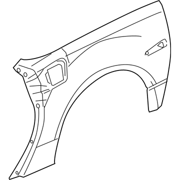 Chevy 22813569 Quarter Panel