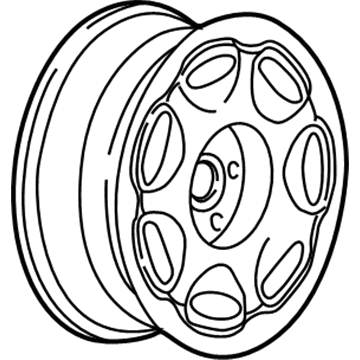 Buick Park Avenue Spare Wheel - 9593143