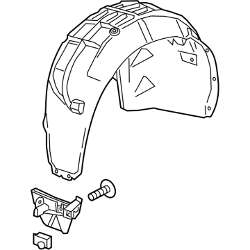 GM 39222524 Liner Assembly, Rear W/H