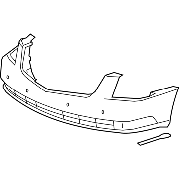 Cadillac 20823613 Bumper Cover